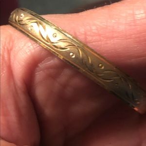 Child’s Gold over Sterling Bracelet